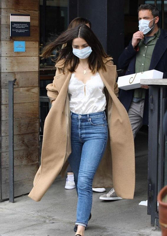 Ana de Armas in bodysuit design for Cami NYC