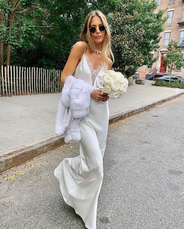 Pamela Tick in bridal design for Cami NYC