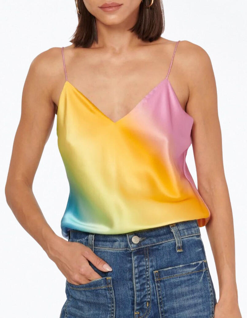 Rainbow Ombre for Cami NYC, Spring 21.