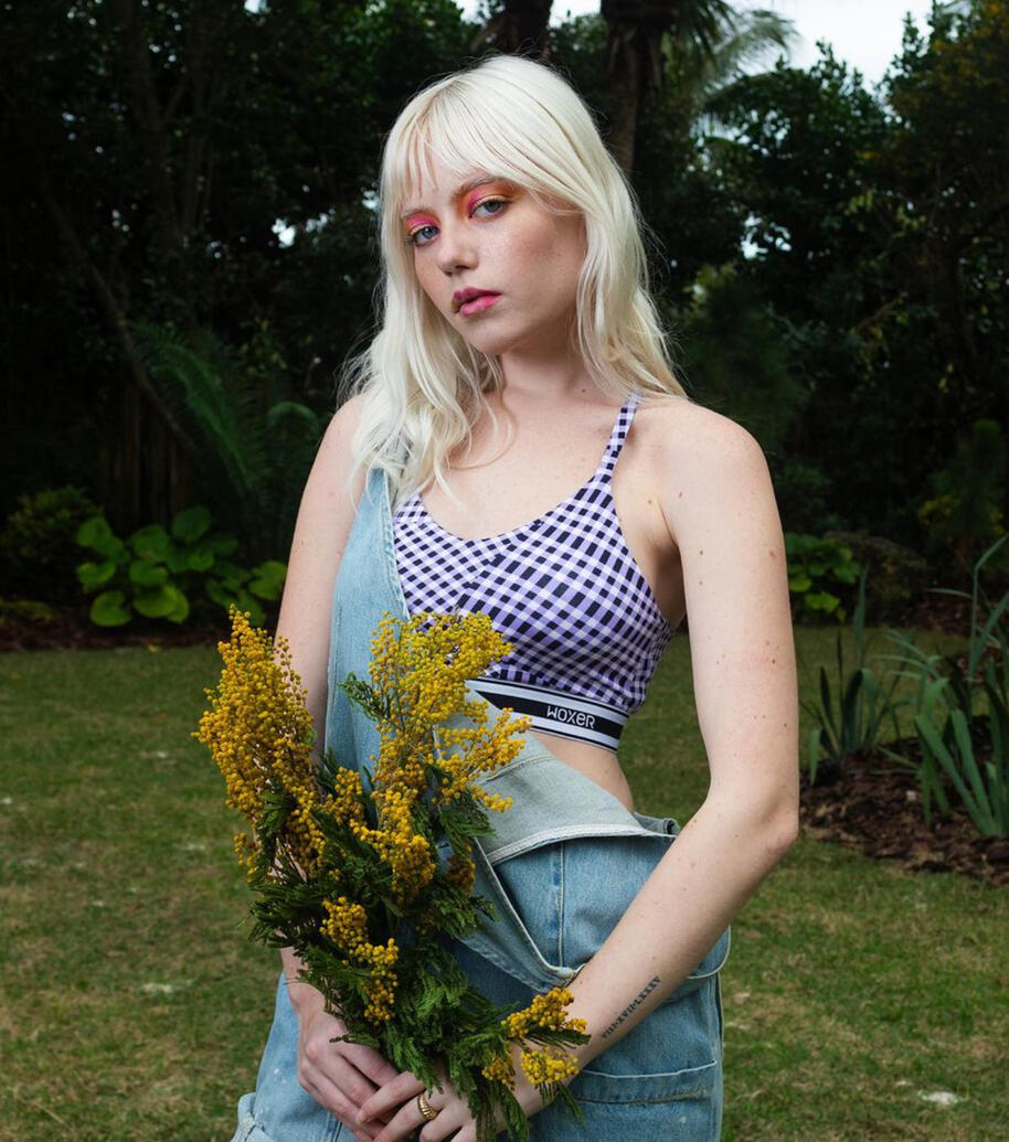 Woxer, Spring Drop 1: Purple Patchwork